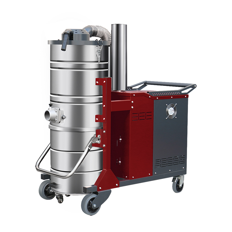 离岛坦洁380V 双桶手动反吹工业吸尘器X8系列